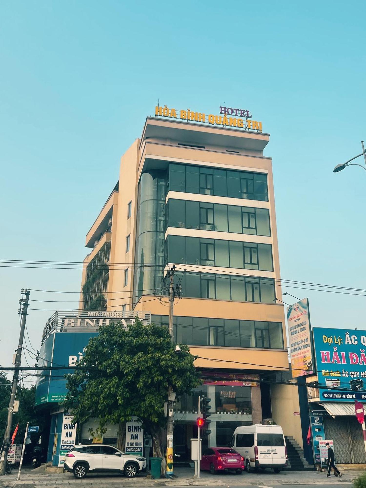 Khach San Hoa Binh Quang Tri Hotel Dong Ha Exterior foto